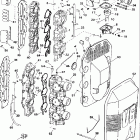 E150WTLERV Карбюратор и впускной коллектор