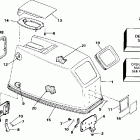 J40EERE Engine cover - johnson rope start only