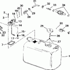 E150WTLERV Fuel tank with gauge