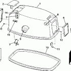 J35RERM Капот-Evinrude