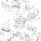 E48ESLERD Корпус глушителя и струпцины крепления