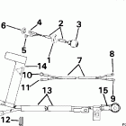 J30TEERM Start switch & cables