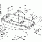 E45RCERE Нижний кожух двигателя