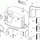 E150WTLERV Капот-Evinrude