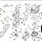 E200TXARK Carburetor and linkage - 225 suffix 