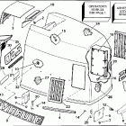 J300PXERC Капот-Evinrude