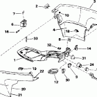 J10RERB Нижний кожух двигателя