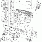 E120TXARK Gearcase - 120tx & 140tx standard rotation