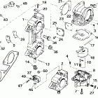 E200TXARK Carb. and linkage - 185, 200 suffix 