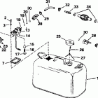 J10RERB Fuel tank with gauge