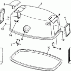 J30TEERM Капот-Evinrude