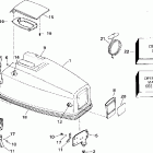 E48ESLERD Капот-Evinrude