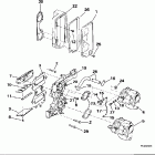 E45RCERE Intake manifold & air silencer