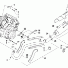 500 FIS Manual Двигатель и глушитель