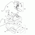 700 EFI FIS Топливный бак
