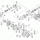650 H1 TBX Передний редуктор