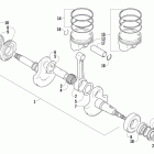 400 FIS Manual Коленчатый вал