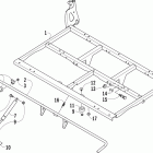 650 H1 TBX Tilt frame assembly