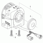 650 H1 TBX Рулевые переключатели
