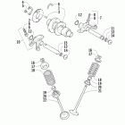 400 FIS Manual Распредвал и клапана