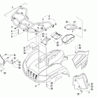700 EFI FIS Front body panel assembly (le)