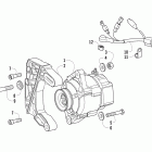 700 Diesel External alternator assembly