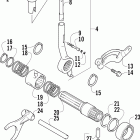 500 FIS Manual Hi / lo shifter assembly