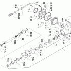 400 TRV Задний привод редуктор
