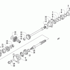700 EFI FIS Вторичный привод в сборе