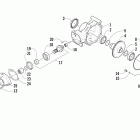 700 EFI FIS Задний привод редуктор
