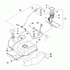 1000 TRV Gas tank assembly (up to vin: at205776)