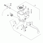 700 Diesel Передний тормоз ручной