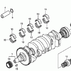 ARX1500N3 Коленвал,поршни