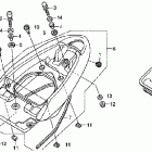 ARX1500N3 Rear grip - rear tray