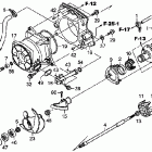 ARX1500T3D Impeller - driveshaft
