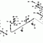 ARX1200T3D Reverse lever @ reverse cable