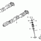 ARX1200T2 Распредвал и клапана