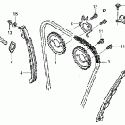 ARX1200T3D Цепь ГРМ и натяжитель