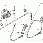 ARX1200T3D Рулевые переключатели и троса