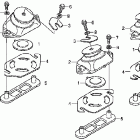 ARX1200T2 Крепление двигателя