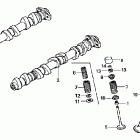 ARX1200T3D Распредвал и клапана