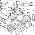 ARX1200T3 Exhaust manifold ('02-'03)