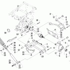 700 EFI SE Подвеска задняя