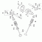 400 TRV Распредвал и клапана