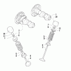 DVX 400 Распредвал и клапана