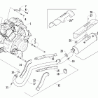500 FIS Auto Двигатель и глушитель