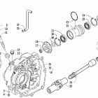 250 Utility Transmission case assembly