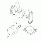 700 EFI SE Масляный насос и фильтр
