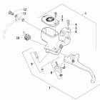 400 TRV Передний тормоз ручной
