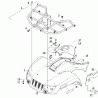 400 4x4 Auto VP Передняя панель кузова